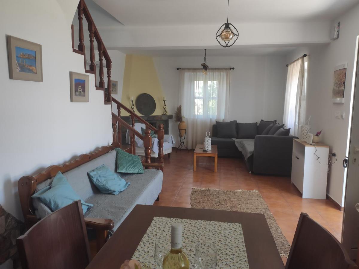 Traditional Kos Villa With Swimming Pool, Lawn Yard And Bbq Exterior foto