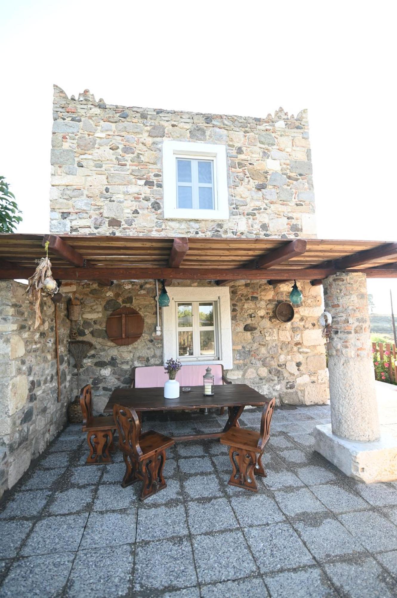 Traditional Kos Villa With Swimming Pool, Lawn Yard And Bbq Exterior foto